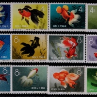  1960年特38金鱼新票全套12枚