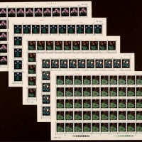  1978年T30药用植物新票全套版张，共50套