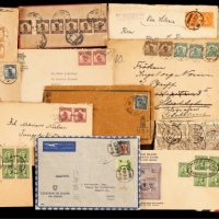  1914-48年实寄封一批约46件