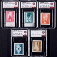  1956年特15北京名胜新票全套5枚