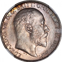  1902年英国2先令银币，NGC AU58，#6469742-014 Great Britain, silver 2 shillings, 1902, NGC AU58, #6469742-014.