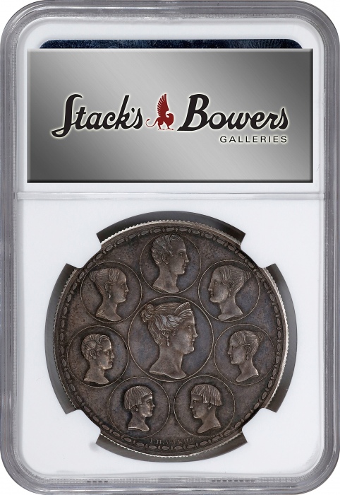 1835年俄罗斯1-1/2卢布银币 NGC MS 63 RUSSIA. Silver 1-1/2 Rubles 1835年俄罗斯1-1/2卢布银币 NGC MS 63 RUSSIA. Silver 1-1/2 Rubles