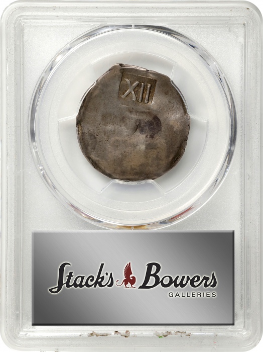  1652年NE先令 PCGS AU 50 Undated (1652) NE Shilling