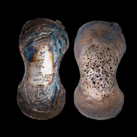  明京班艮银锭 方乾评级AU58 