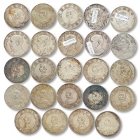 1927-1934年 孙中山像开国纪念壹圆银币一组十八枚