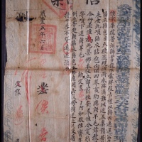  咸丰五年（1855年）姚州递普淜驿信票一件