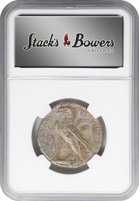  古叙利亚腓尼基银币 NGC Ancients AU SYRIA. Phoenicia. Tyre