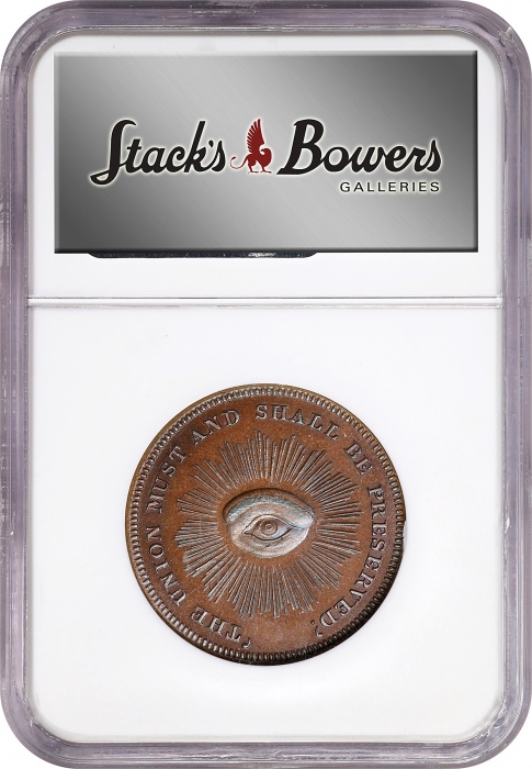  1799年辛辛那图斯联盟勋章 NGC MS 66 1799 Cincinnatus of America - The Union Must Medal