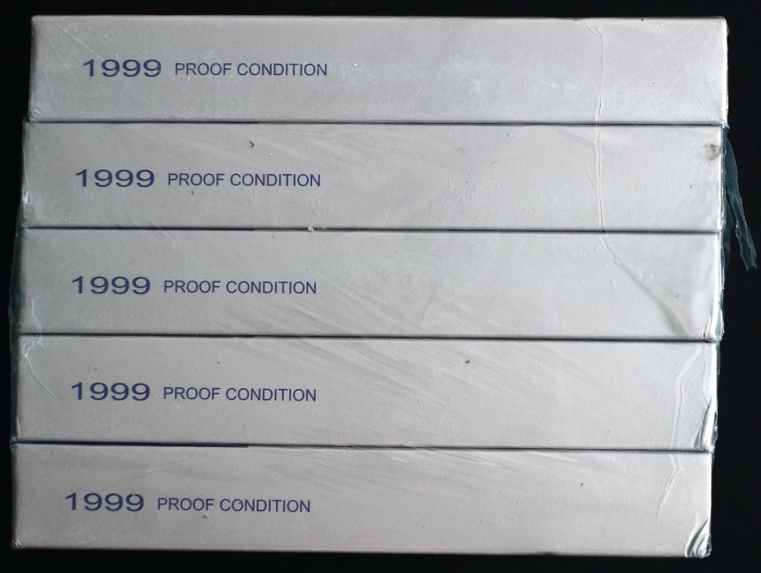  1999年精制套装流通硬币（原包）