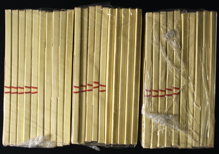  1999年澳门回归精制币3包（原包）