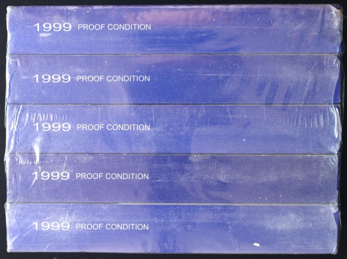  1999年精制套装流通硬币（原包）