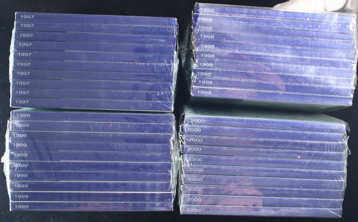  1997-2000年普制套装流通硬币（原包）