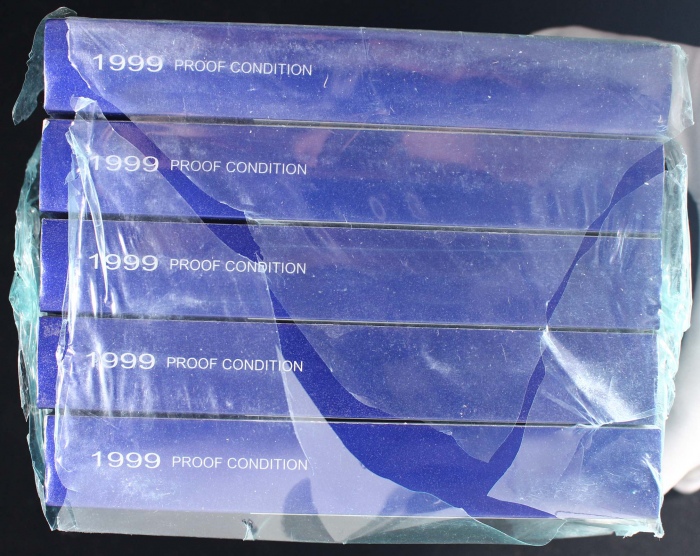  1999年精制套装流通硬币（原包）