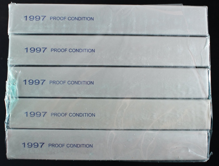  1997年精制套装流通硬币（原包）